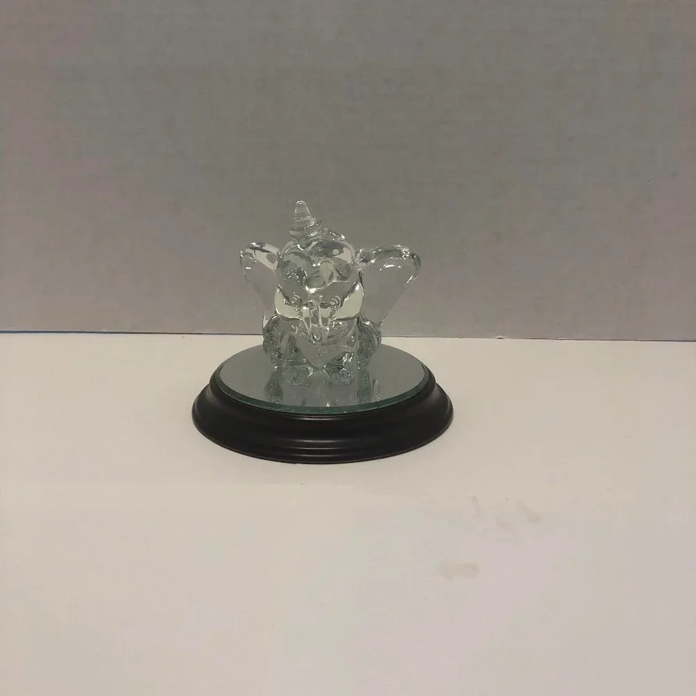 Disney's Crystal Dumbo with Base